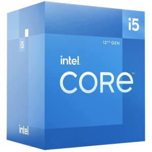 Intel Core i5-12400F 2.5GHz 6-Core Processor (12th-Gen) for $150