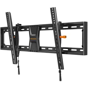 Perlegear Tilting TV Wall Mount for 42" to 90" TVs for $20