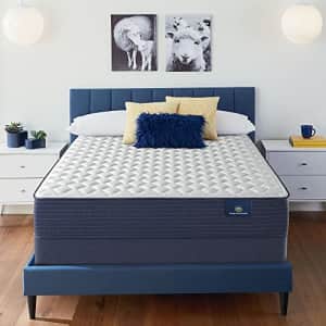 Serta - 10.5" Clarks Hill Firm Queen Mattress, Comfortable, Cooling, Supportive, CertiPur-US for $499