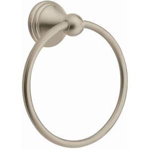 Moen Preston Spot Resist 7" Hand Towel Ring for $13