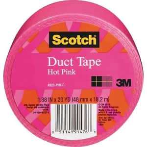 Scotch 1.88" x 20-Yard Duct Tape for $2 Scotch 1.88" x 20-Yard Duct Tape for $2
