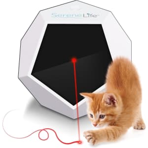 SereneLife Automatic Pet Cube Toy for $20