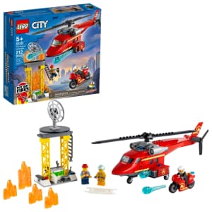LEGO City Fire Rescue Helicopter for $24