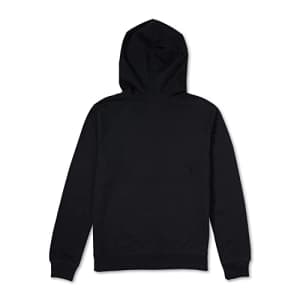 Volcom Boys' Blaquedout Pullover Hooded Fleece Sweatshirt, Black, 5 for $24