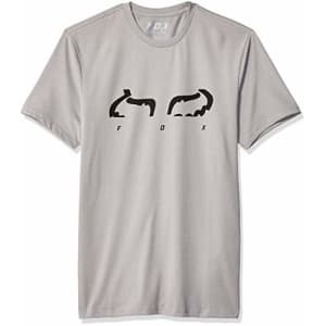 Fox Head Fox Men's STRAP SHORT SLEEVE AIRLINE PREMIUM T-SHIRT, Steel Gray, S for $40