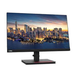Lenovo ThinkVision T24i 23.8in 1920 x 1080 FHD IPS WLED-Backlit LCD 2-Pack Raven Black Monitor for $370 Lenovo ThinkVision T24i 23.8in 1920 x 1080 FHD IPS WLED-Backlit LCD 2-Pack Raven Black Monitor for $370