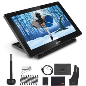 Bosto 15.6" IPS Graphics Drawing Tablet for $150