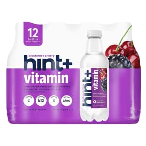 Hint+ Vitamin Water 16-oz. 12-Pack for $12 w/ Sub & Save