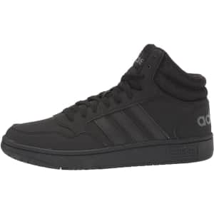 adidas Men's Hoops 3.0 Mid Shoes for $35