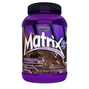 Syntrax Matrix, Native Grass-Fed, Undenatured Whey Protein, Micellar Casein and Egg Albumin with for $25