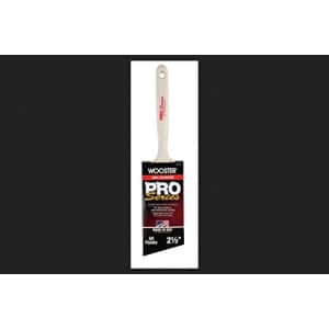 Wooster Pro Series Polyester Angle Paint Brush Angled All Paints 2-1/2 " for $22