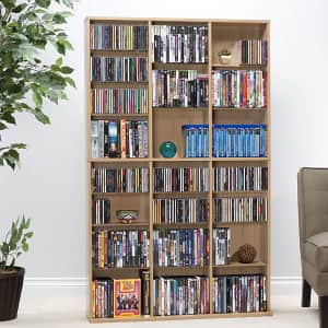 Atlantic Furniture Oskar Adjustable Media Cabinet for $108 Atlantic Furniture Oskar Adjustable Media Cabinet for $108