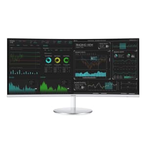 Samsung 34" Ultrawide 1440p Curved FreeSync Thunderbolt 3 Monitor for $755