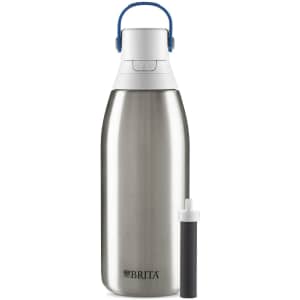 Brita 32-oz. Stainless Steel Water Filter Bottle for $41