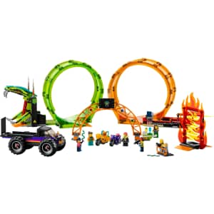 LEGO City Double Loop Stunt Arena for $88
