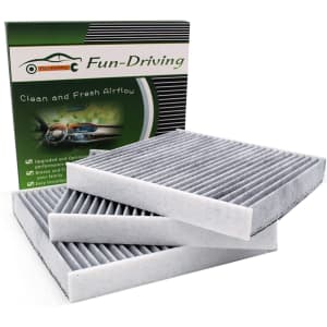 Fun Driving Toyota FD157 Cabin Air Filter 3-Pack for $28