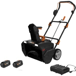 Worx 40V Power Share 20" Cordless Snow Blower for $309 Worx 40V Power Share 20" Cordless Snow Blower for $309