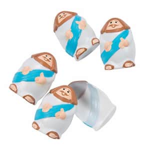 Fun Express - Molded Jesus Easter Eggs for Easter - Party Supplies - Containers & Boxes - Plastic for $9 Fun Express - Molded Jesus Easter Eggs for Easter - Party Supplies - Containers & Boxes - Plastic for $9