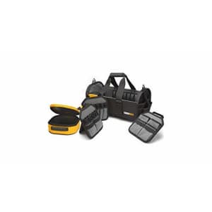 ToughBuilt - 18" Modular Tote Tool Bag | 61 Pockets and Loops, Electrical/Maintenance Tool Carrier, for $102