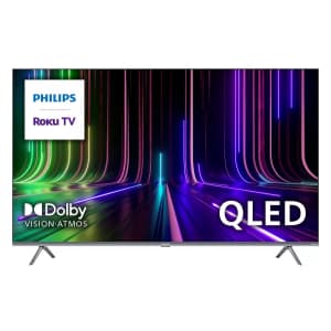 Philips 55" 4K QLED Roku Smart TV for $290