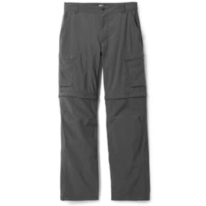 REI Co-op Men's Sahara Convertible Pants for $21