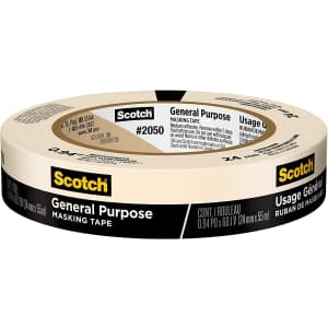 Scotch General Purpose Masking Tape for $3