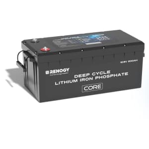 Renogy Core Series 12V/24V/48V 200Ah Lithium Iron Phosphate Battery for $700