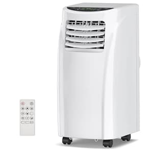 COSTWAY Portable Air Conditioners, 8000 BTU Air Conditioner Unit spaces up to 230 Sq.Ft with Remote for $220