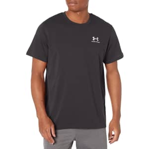 Under Armour Men's Heavyweight Short Sleeve T-Shirt for $16