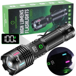 Esgreen Rechargeable LED Flashlight for $13