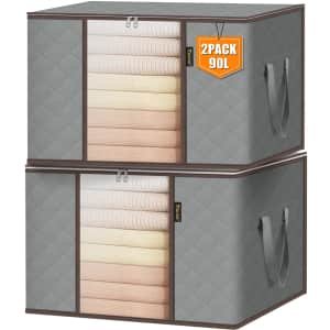 Baleine 24-Gallon Storage Container 2-Pack for $8