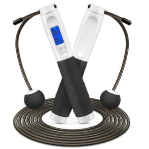 Electronic Counting Jump Rope for $19