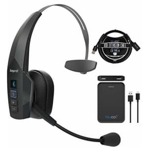 BlueParrott B350-XT BPB-35020 Noise Canceling Bluetooth Headset with 300-FT Wireless Range for iOS for $160