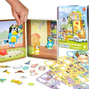 Bluey Magnetic Playset for $8