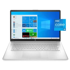 HP 11th-Gen. i5 17.3" Laptop for $549 for members