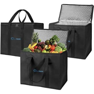 Simpli-Magic Insulated Grocery Bag 3-Pack for $16