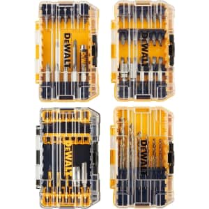 DeWalt 100-Piece Screwdriving & Drilling Bit Set for $30 w/ Prime DeWalt 100-Piece Screwdriving & Drilling Bit Set for $30 w/ Prime