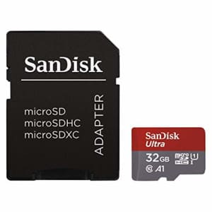 SanDisk 32GB Ultra microSDHC UHS-I CL10 Memory Card SDSQUAR-032G-GN6IA for $9