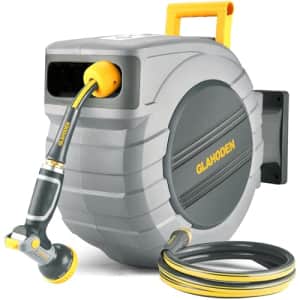 Retractable 100-Foot Garden Hose Reel for $131 w/ Prime