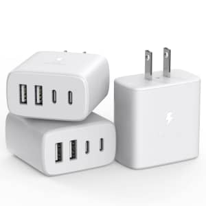 iSnatch 40W USB-C Charger Block 3-Pack for $10