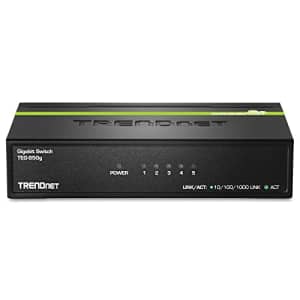 Trendnet 5-Port Gigabit Greennet Switch "Prod. Type: Networking/Switches 4 To 10 Ports" for $40