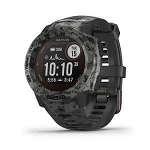 Garmin Instinct Solar, Rugged Outdoor Smartwatch with Solar Charging Capabilities, Built-in Sports for $250