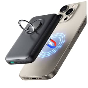 JoyRoom 10,000mAh Magnetic Portable Power Bank for $9 JoyRoom 10,000mAh Magnetic Portable Power Bank for $9