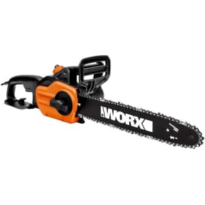 Worx 14" 8A Corded Electric Chainsaw w/ Auto-Tension for $47