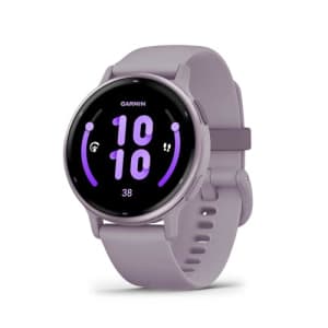 Garmin vvoactive 5, Health and Fitness GPS Smartwatch, AMOLED Display, Up to 11 Days of Battery, for $250