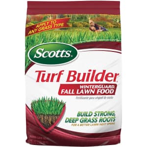 Scotts Turf Builder WinterGuard 12.5-lb. Fall Lawn Food for $17 Scotts Turf Builder WinterGuard 12.5-lb. Fall Lawn Food for $17