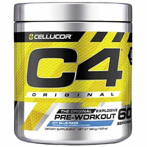 Cellucor C4 Original Pre Workout Powder ICY Blue Razz - Vitamin C for Immune Support - Sugar Free Preworkout for $50