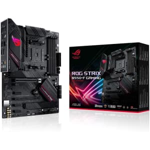 Asus ROG Strix B550-F AMD Ryzen ATX Gaming Motherboard for $165