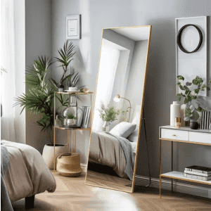 64" x 21" Oversized Full Length Standing Mirror for $87 64" x 21" Oversized Full Length Standing Mirror for $87