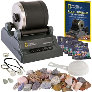 National Geographic Rock Tumbler Kit for $60